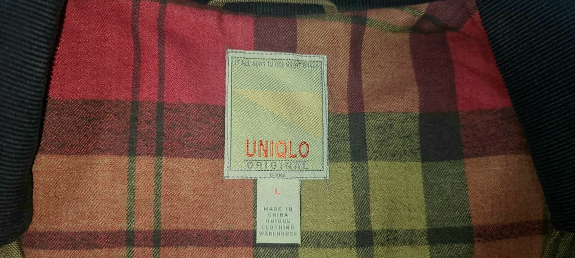 유니클로 옥스포드 헤비 하프워크 자켓 상품이미지9