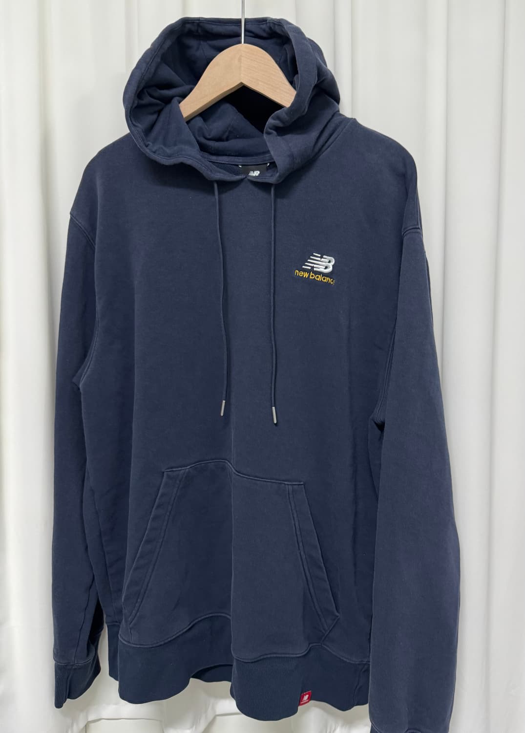 NB 뉴발란스 네이비 후드티 상품이미지7