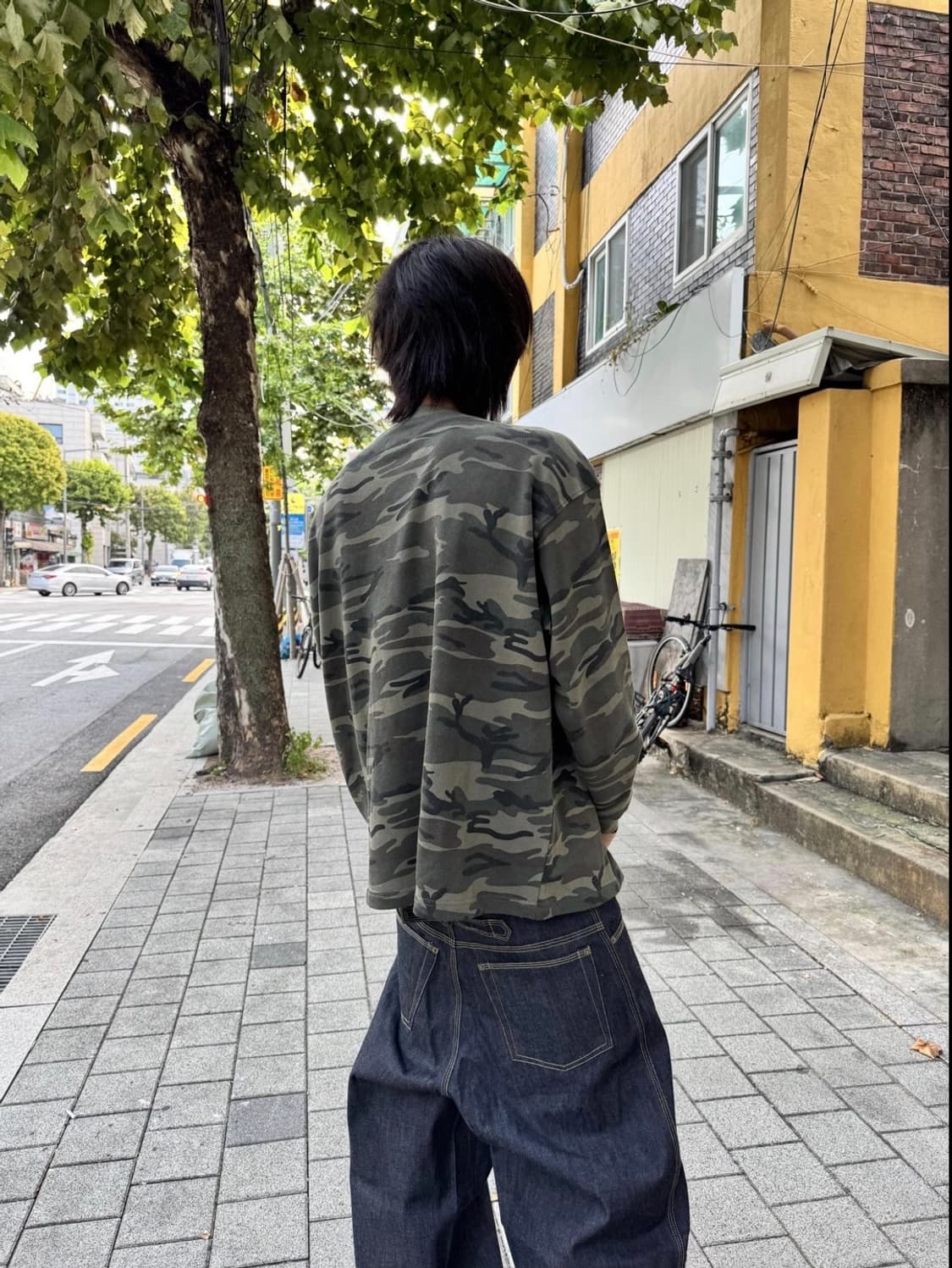 emostanceclub 카모 슬리브 우드랜드 상품이미지1