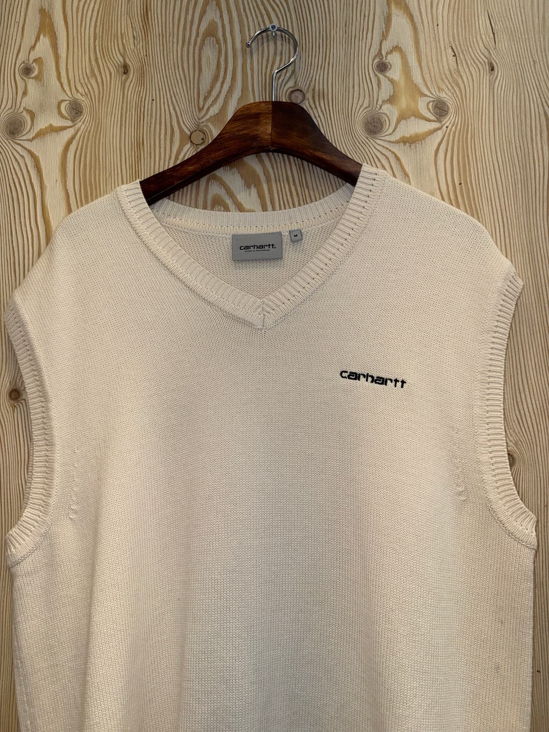 칼하트 WIP 스크립트 니트 베스트 상품이미지2