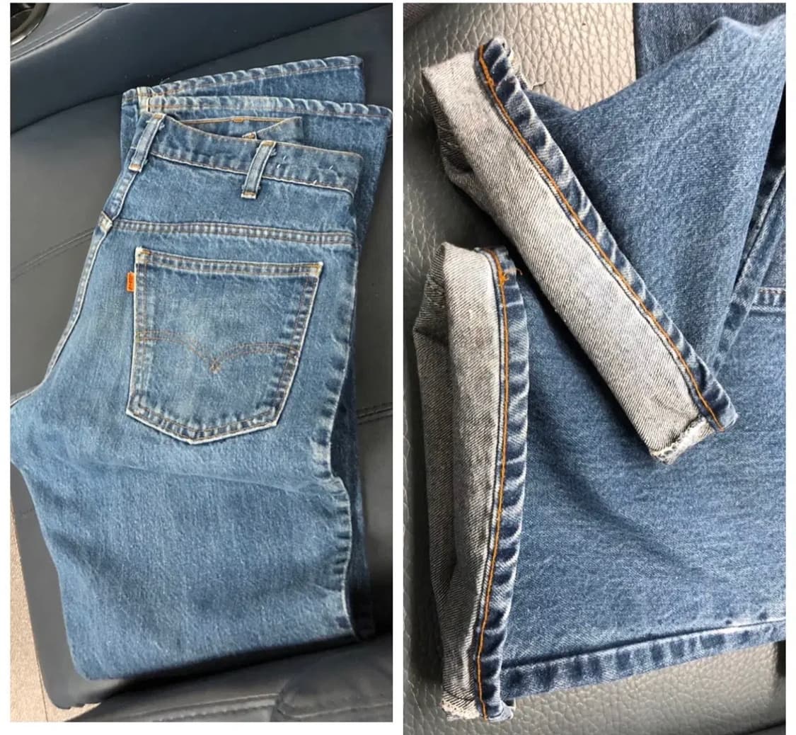 80s 리바이스646플레어(81년) 허리32 상품이미지9