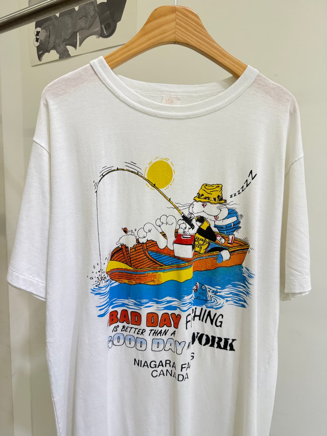 VINTAGE 싱글스티치 프린팅 반팔 티셔츠  상품이미지2