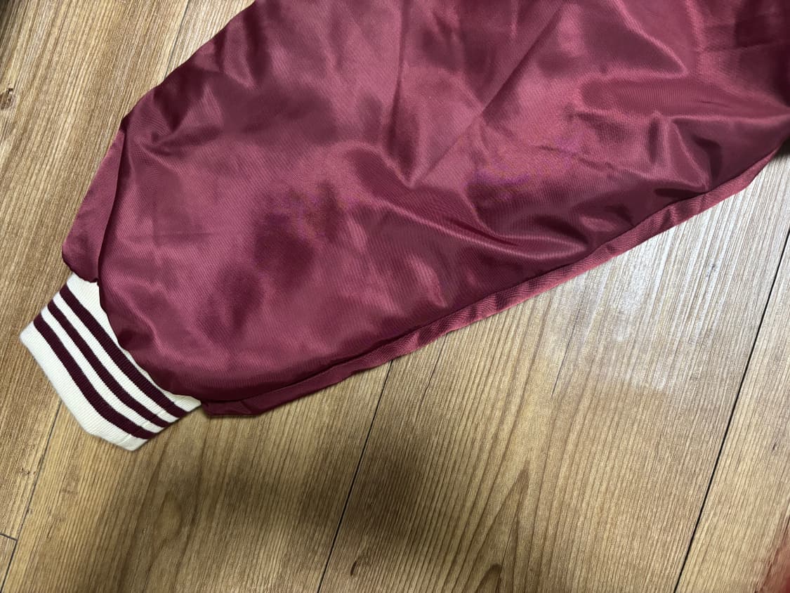 1993 STUDIO_나일론 바시티 자켓_버건디_ 상품이미지5