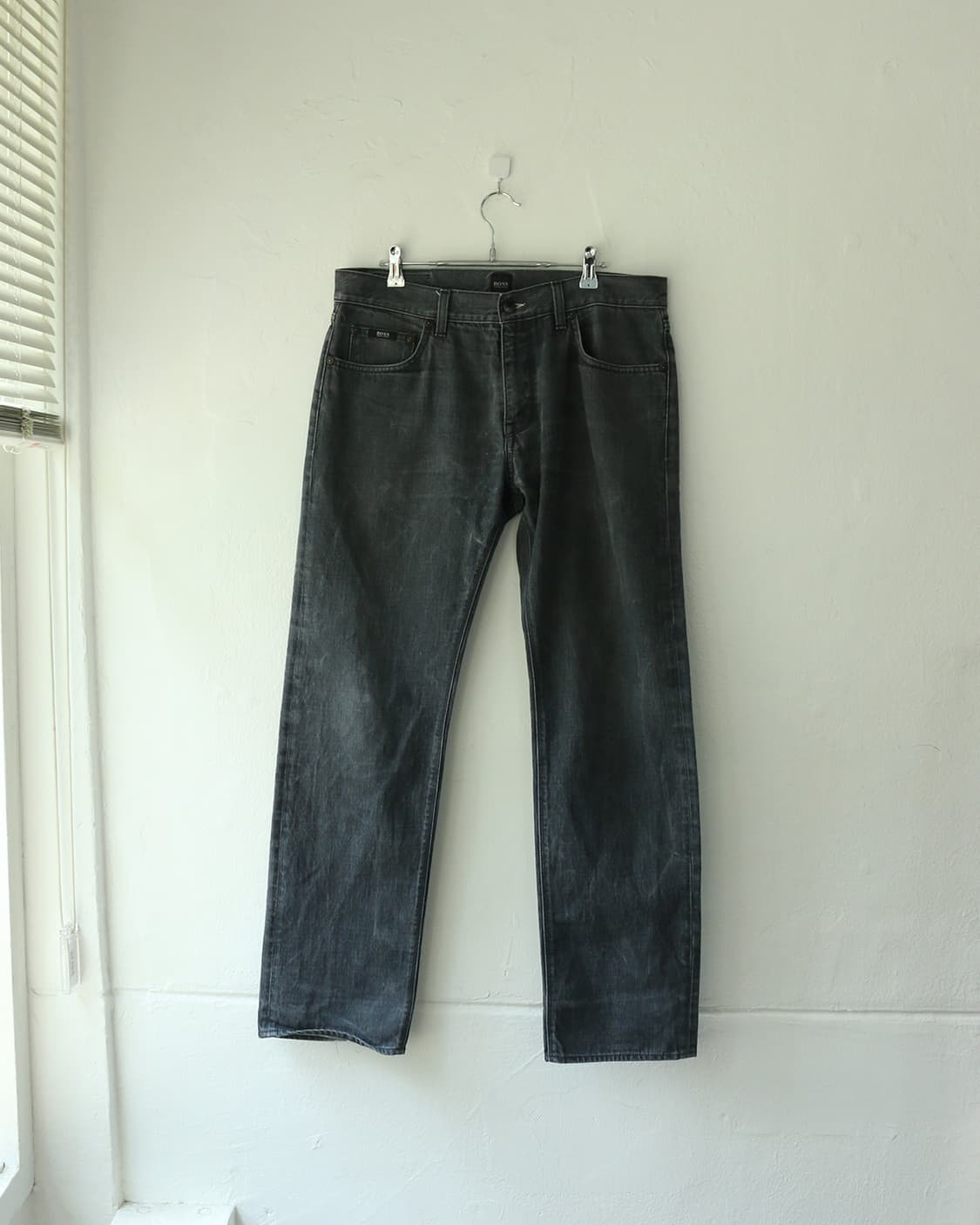 휴고 보스 흑청 스트레이트 팬츠 상품이미지1