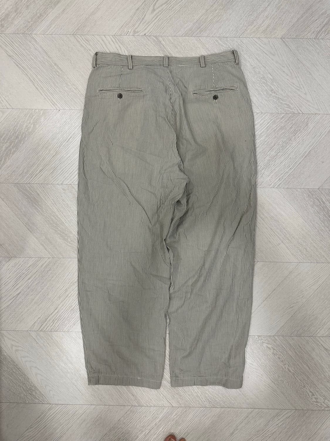 🇺🇸 90s RRL 더블알엘 시어서커 스트라이프 팬츠 (~34) 상품이미지7