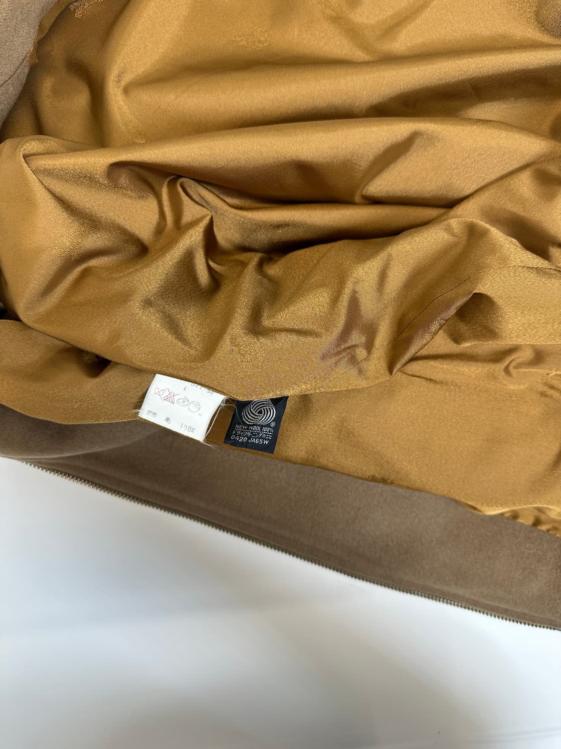 버버리 울 블루종 자켓 (퓨어울100%)  상품이미지4