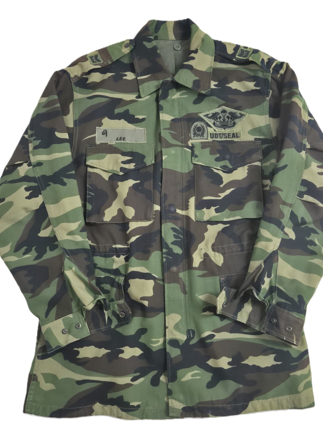 해군 구형 UDT/SEAL 중사 초기형 야전상의 전투복 상의 자켓 (M) 상품이미지8