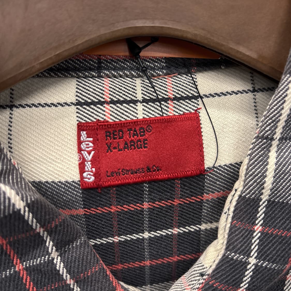 00s 리바이스 레드탭 재팬라인 코튼트윌 타탄체크 워크셔츠 N867 상품이미지8