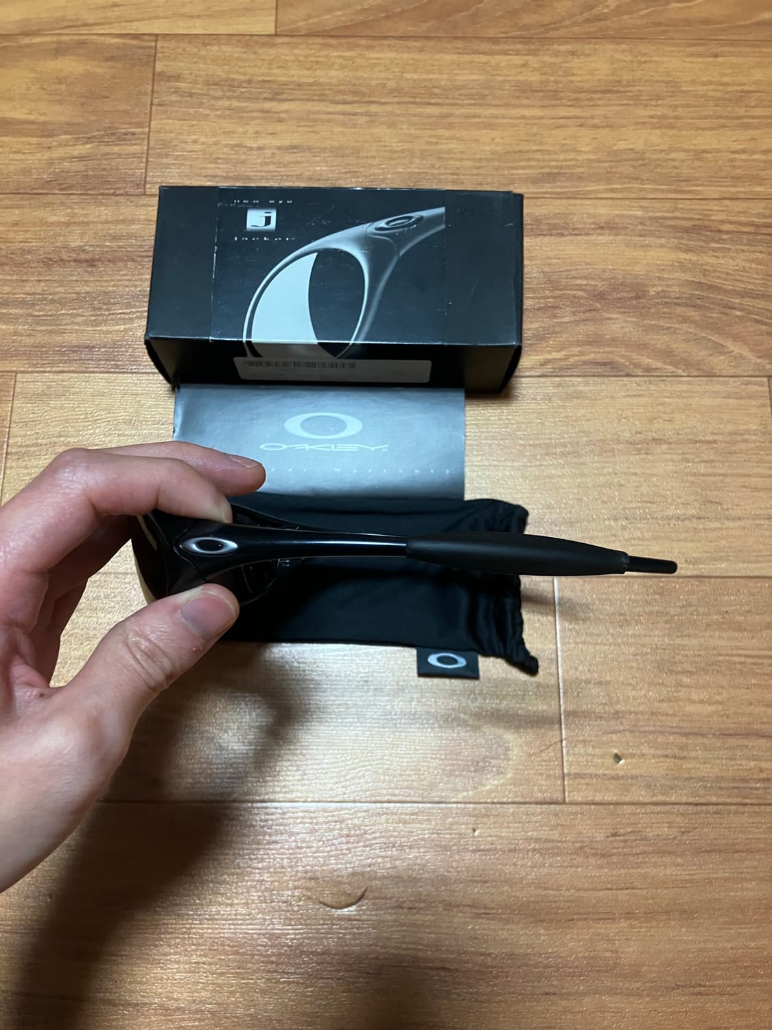 오클리 뉴 아이자켓 새렌즈 블랙 상품이미지6