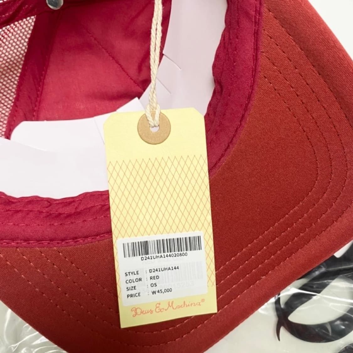 Deus Ex Machina Trucker Cap_RED 상품이미지3