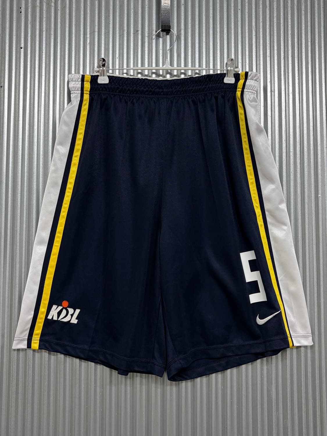 [3XL] 나이키 KBL 농구 유니폼 반바지 빈티지 농구복 메시 4.5 상품이미지1