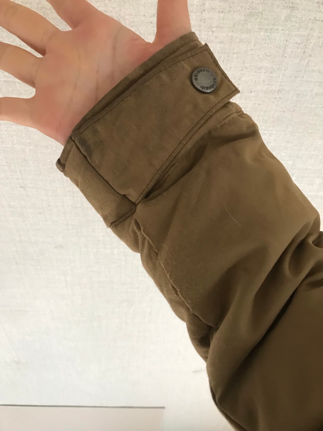 아디다스 베이지 퍼 아우터 상품이미지6