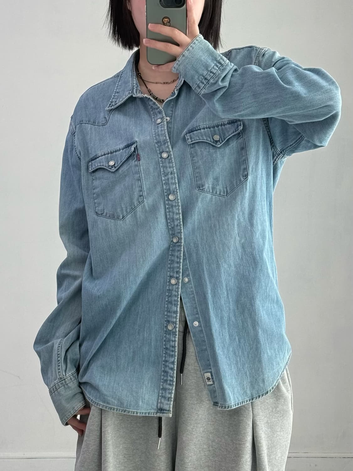 리바이스 데님셔츠 상품이미지4