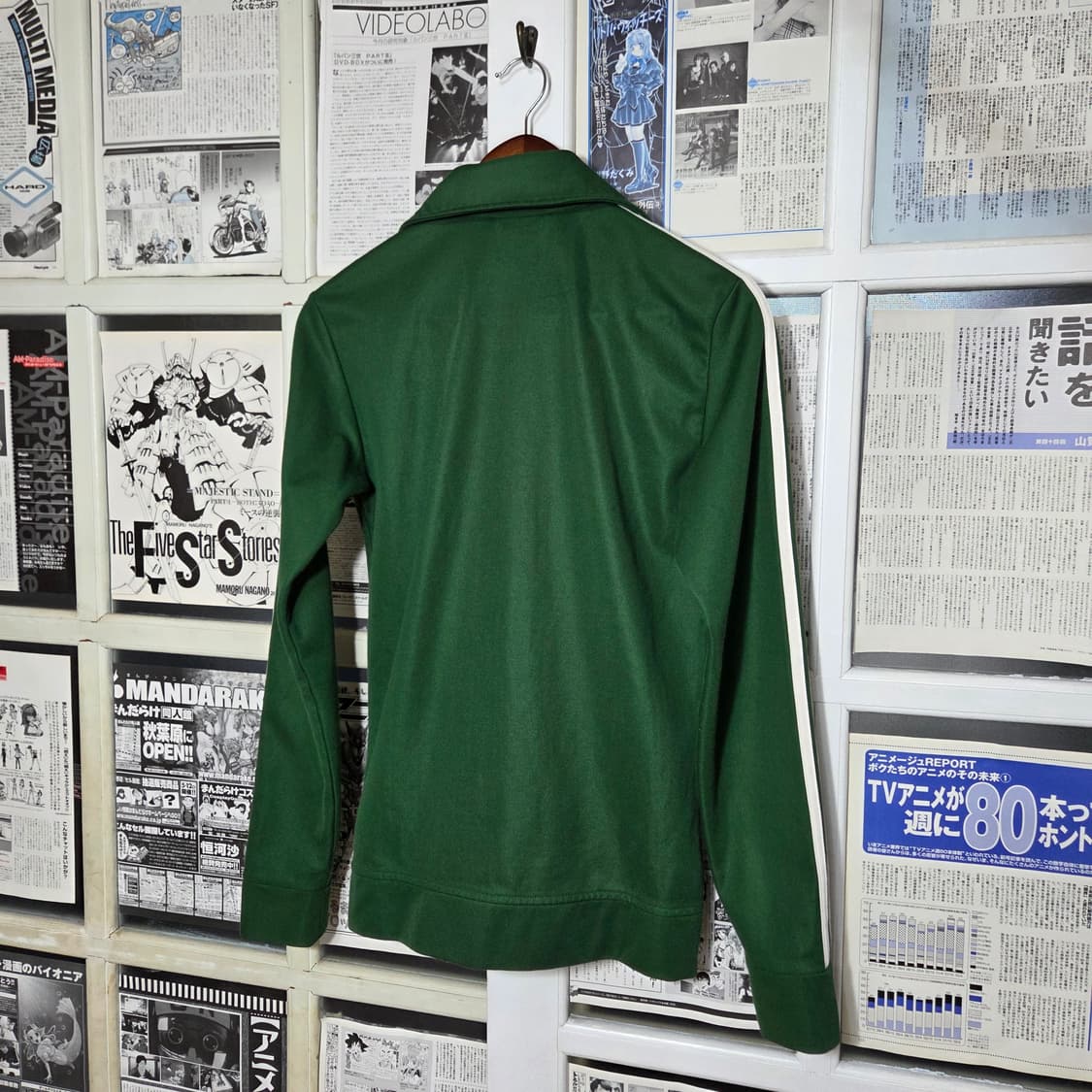 아디다스 유로파 그린 슬림핏 져지 트랙탑 상품이미지4