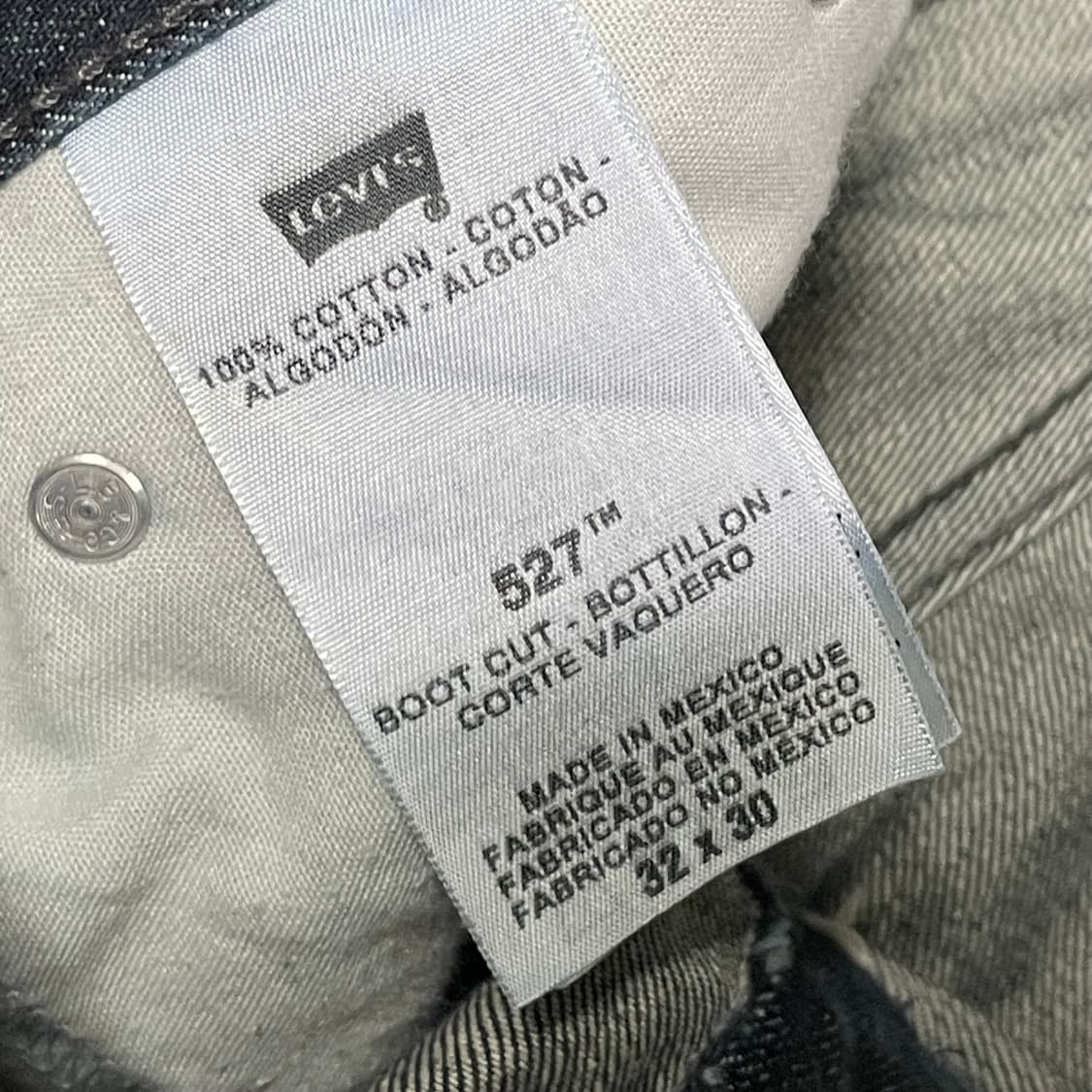 [32] 리바이스 527 부츠컷 데님 플레어진 상품이미지2