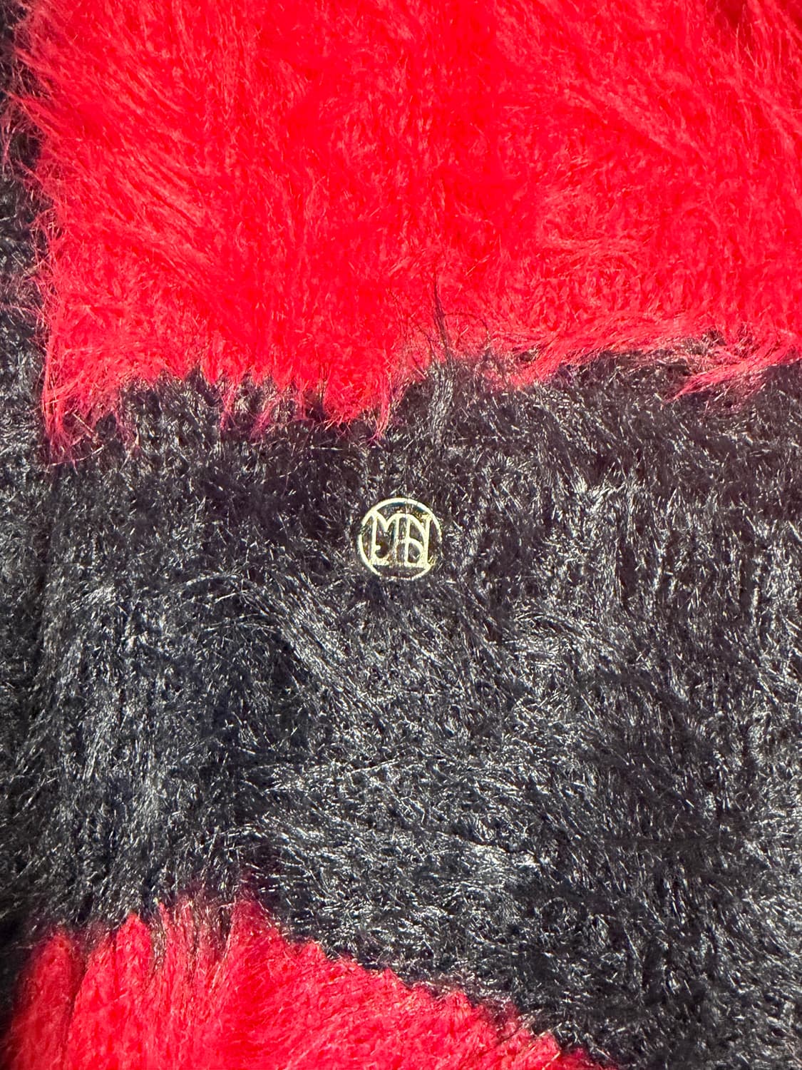 문선 헤어리 스트라이프 가디건 상품이미지5