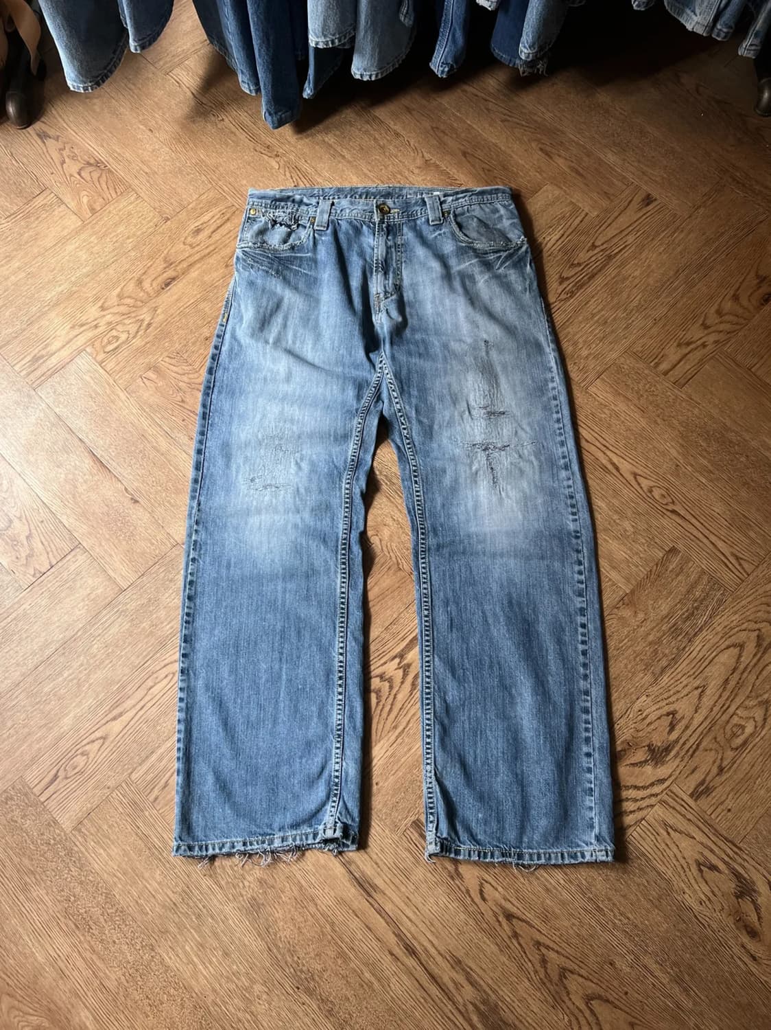 [34]00's 리바이스 실버탭 빈티지 리페어드 와이드 데님 팬츠 상품이미지1