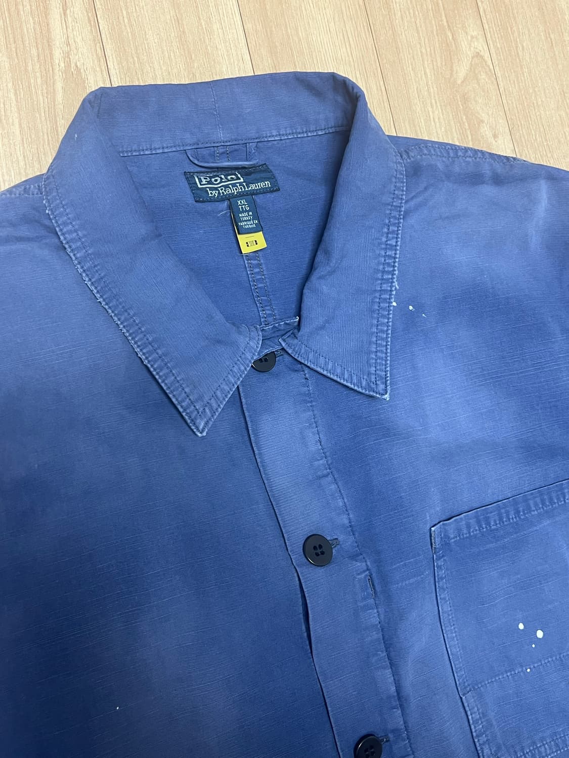 [XXL] 폴로 페인팅 프렌치 워크 자켓  상품이미지3