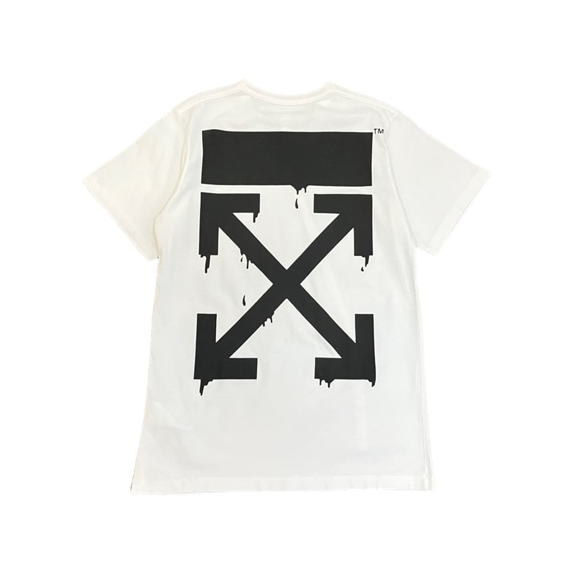 오프화이트 화이트 심슨 애로우 반팔티 상품이미지3