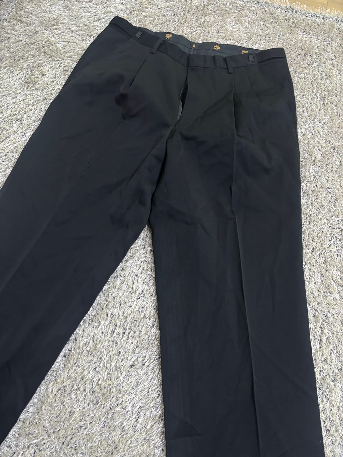 일제 MCM 검정 슬랙스 34사이즈 상품이미지2