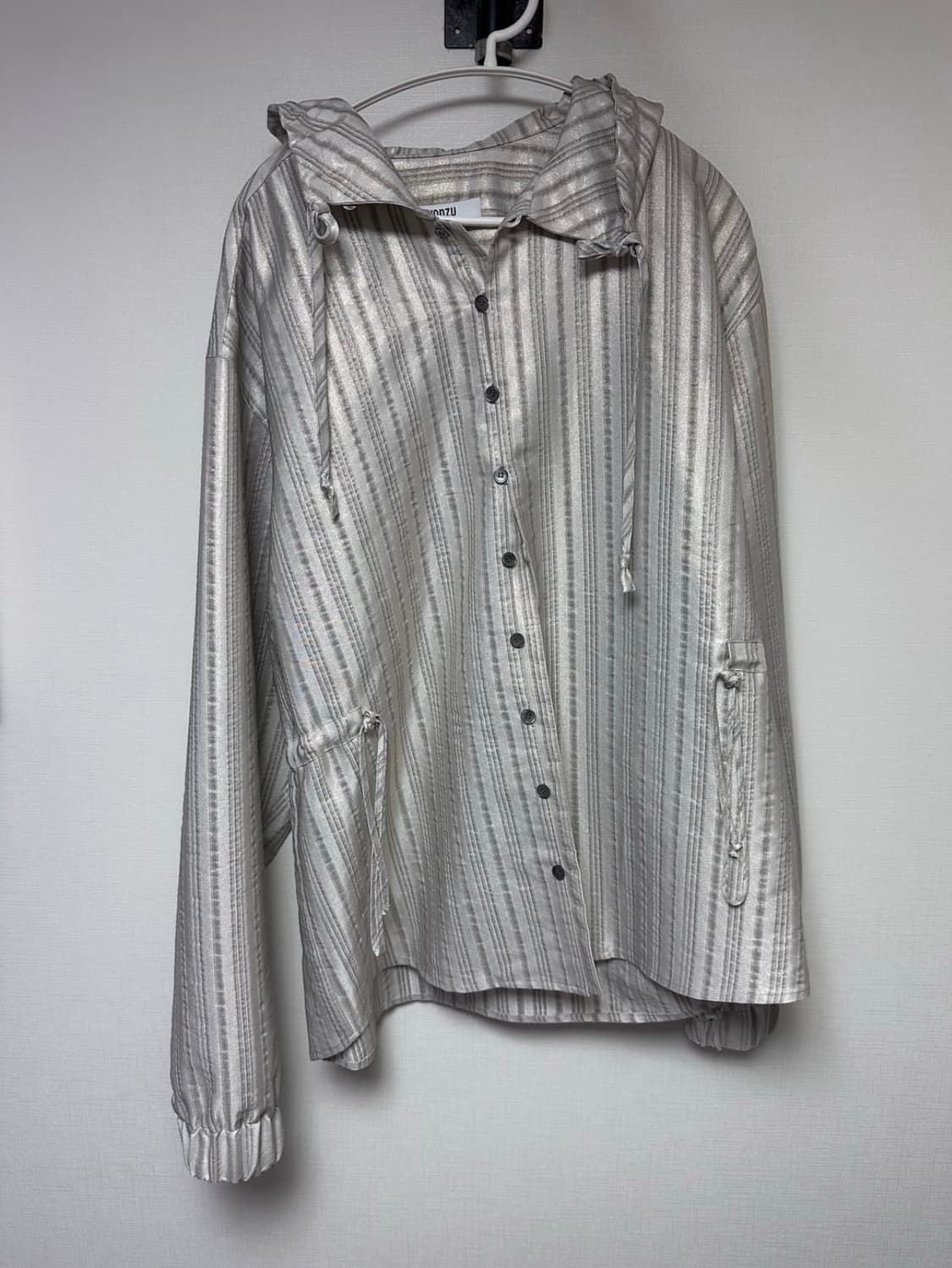 Yonzu gathered collar shirt 상품이미지1