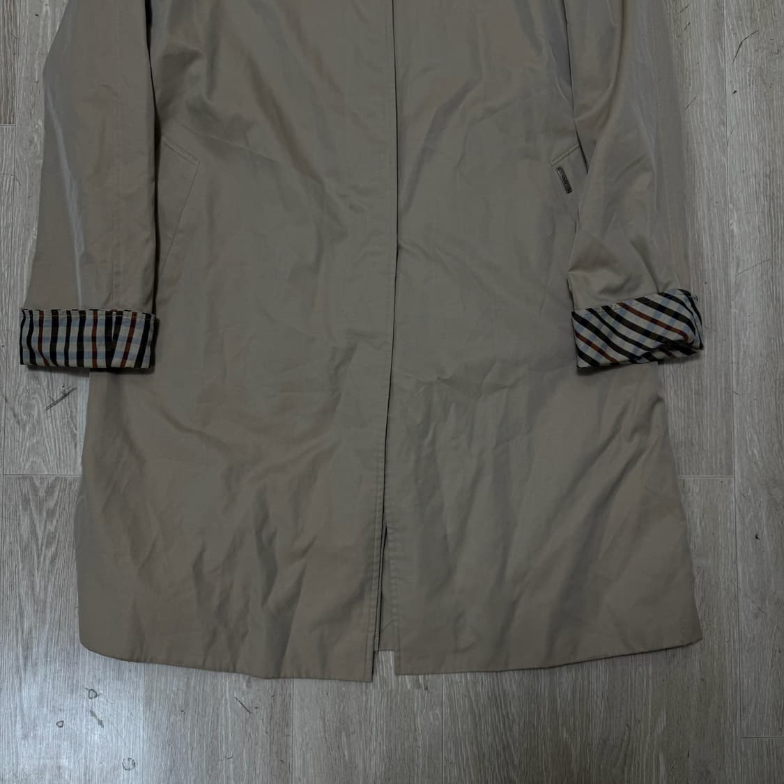 닥스 런던 여성 체크 안감 맥코트 85-160  상품이미지3