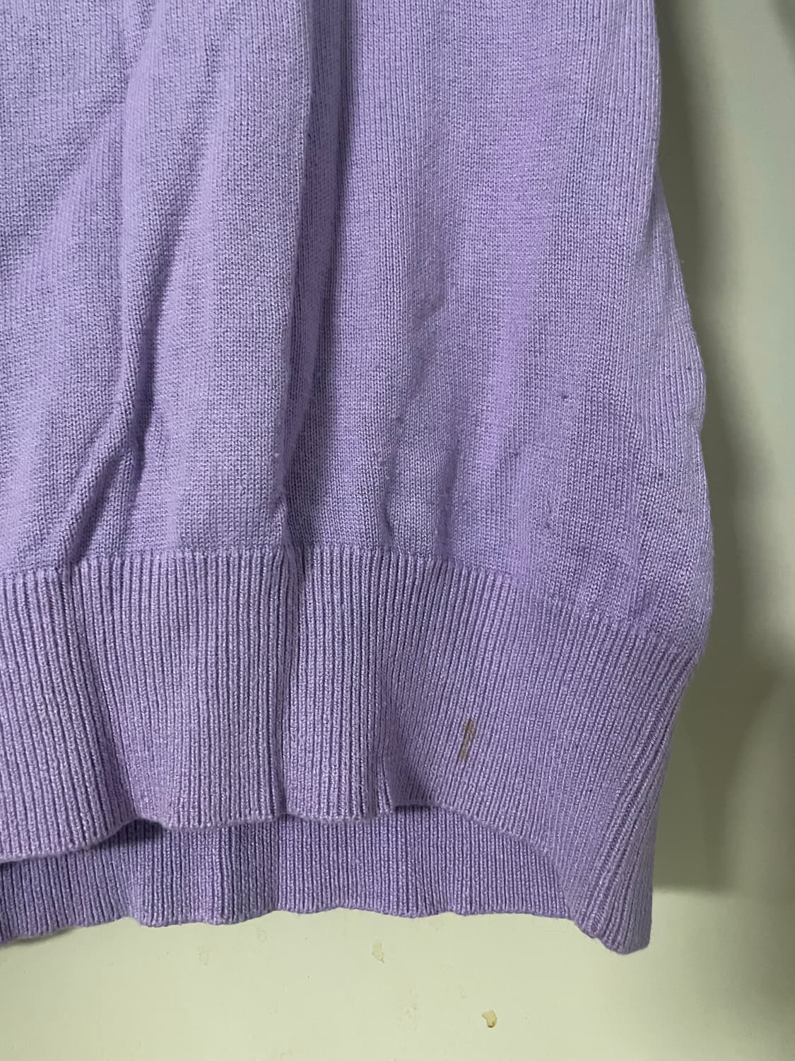 빈티지 퍼플 프린팅 니트 상품이미지8