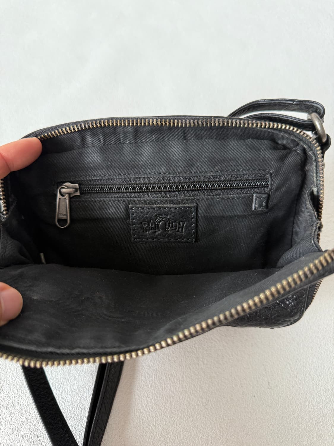 RANCH 레더 크로스백 상품이미지7