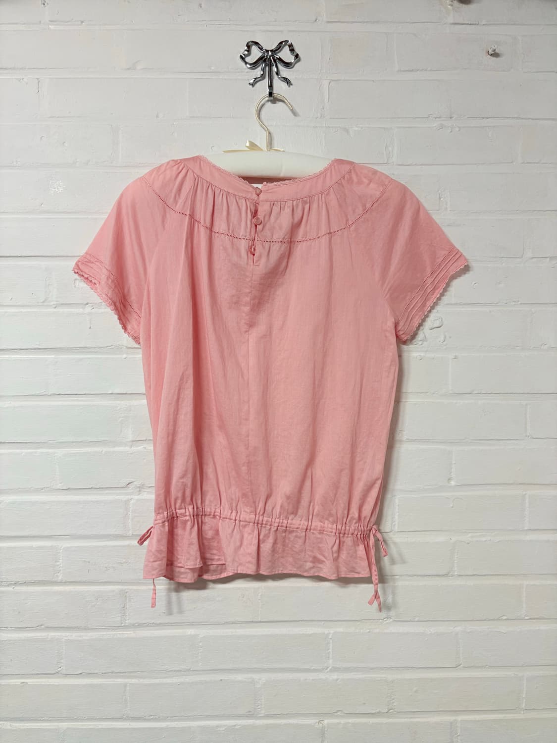 jpn vintage pink blouse 상품이미지2