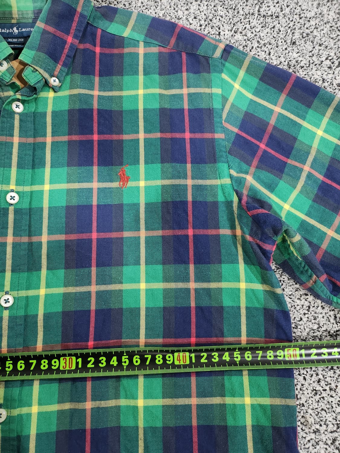 **폴로 랄프 로렌(Polo Ralph Lauren) 체크 셔츠 ​-XL 상품이미지8