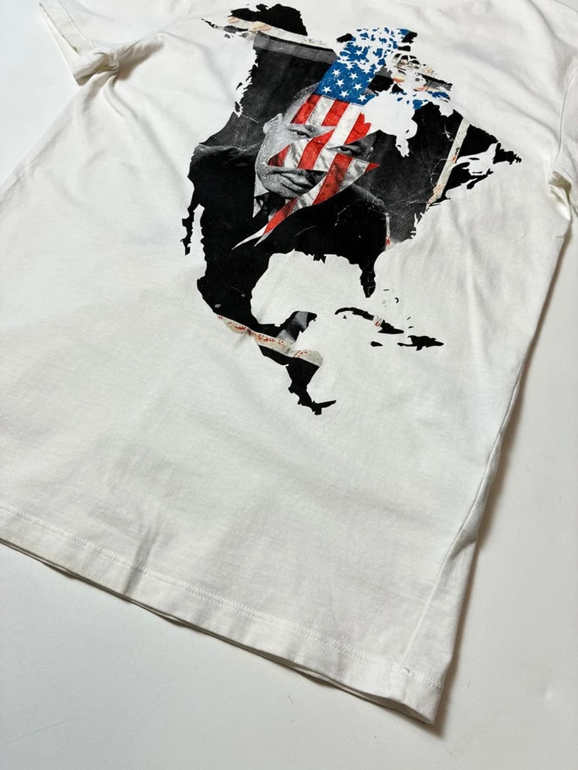 닐바렛 마틴 루터 킹 그래픽 크루넥 반팔 티셔츠 PN9058 상품이미지4