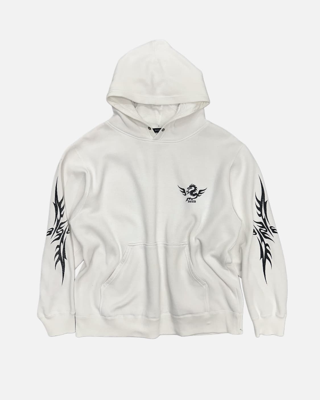 dragon trival printing hood t-shirt 상품이미지2