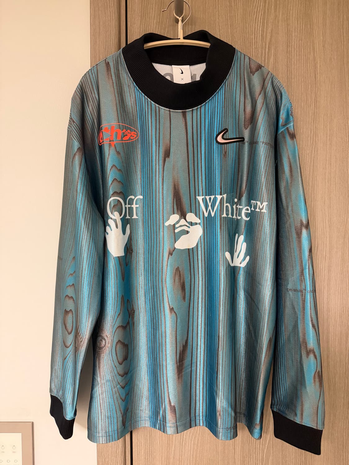 오프화이트 나이키 NRG 저지 임페리얼 블루 상품이미지3