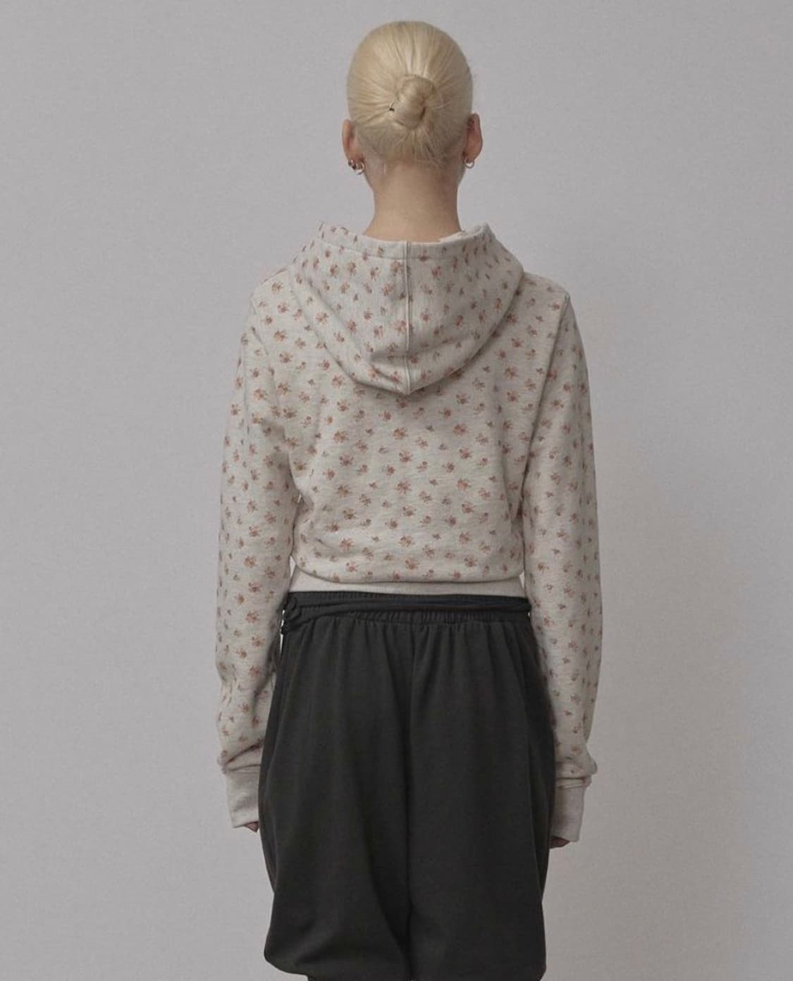 스컬프터 플라워 후드집업 상품이미지4