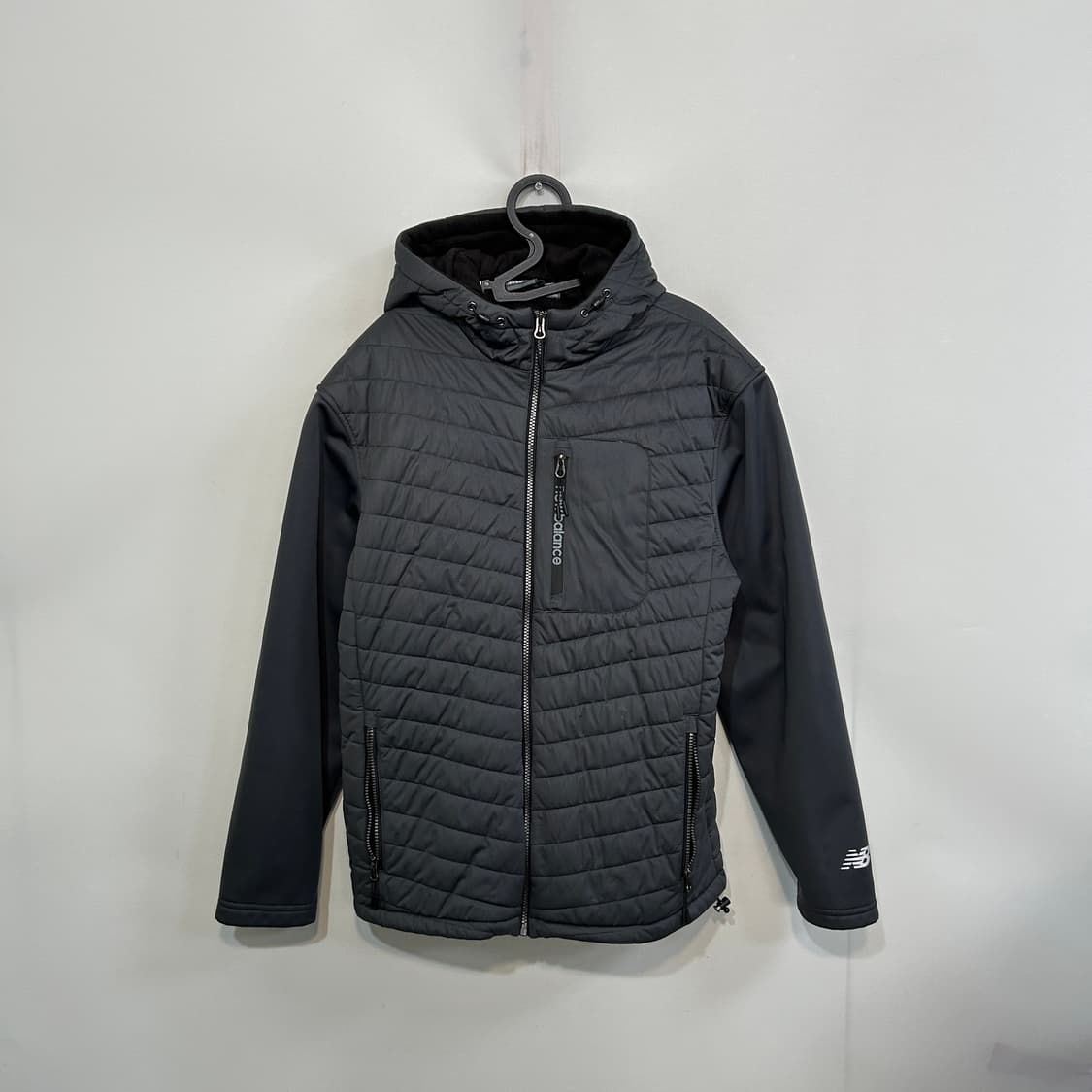 뉴발란스 남성 패딩 기모 집업 M 상품이미지1