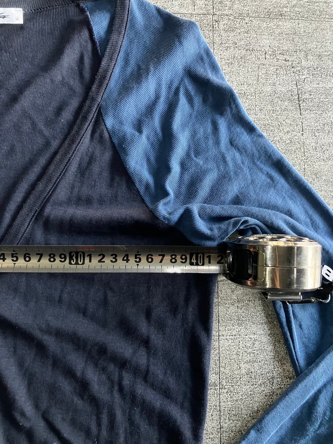 Lacoste 라코스테 핀터깔y2k 블럭 나그랑가디건 상품이미지3