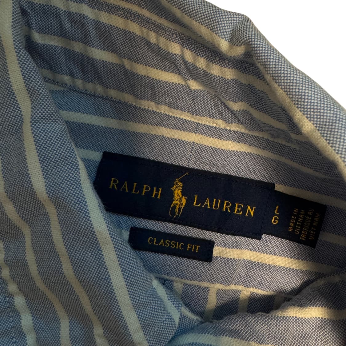 폴로 랄프로렌 스트라이프 셔츠 L 상품이미지3