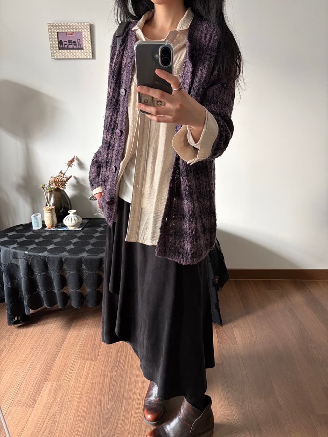 stripe loose cardigan 상품이미지3