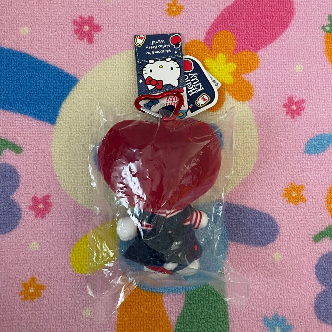 [새상품] 중국 산리오 한정판 사과 키티 키링 상품이미지2