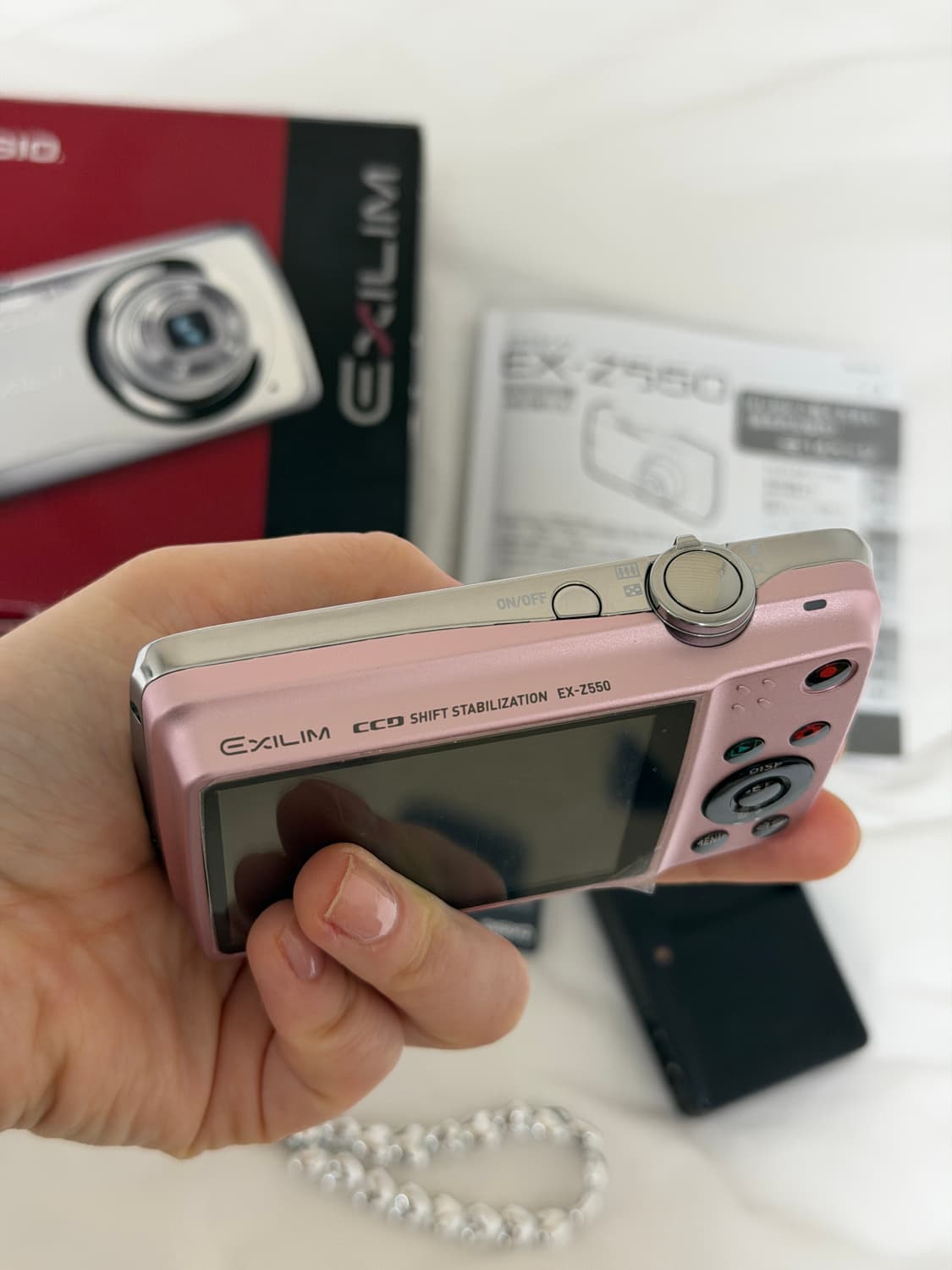 카시오 z550 핑크 풀박스 상품이미지5