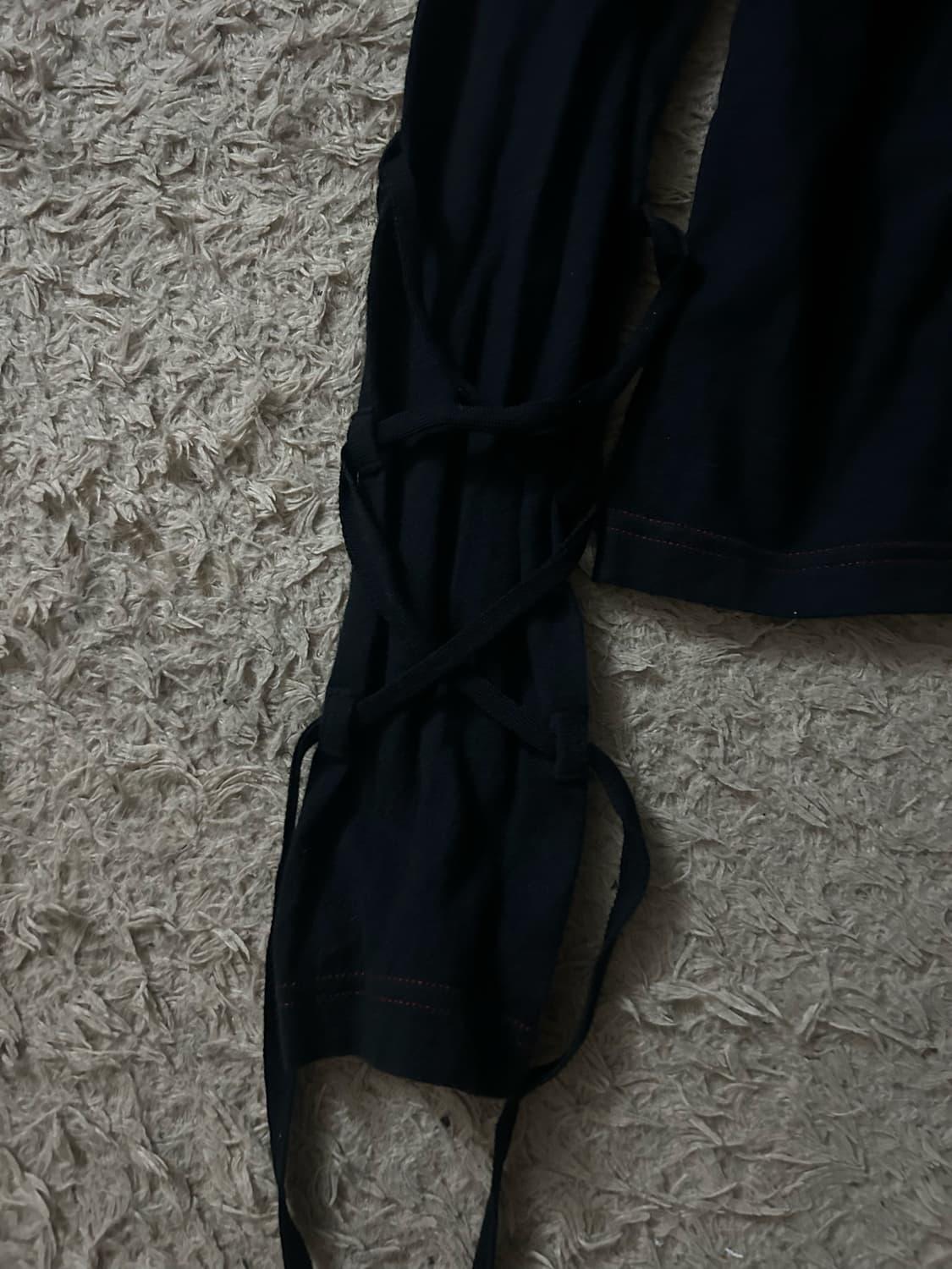 B.P.N spider lace zip long sleeve 상품이미지3