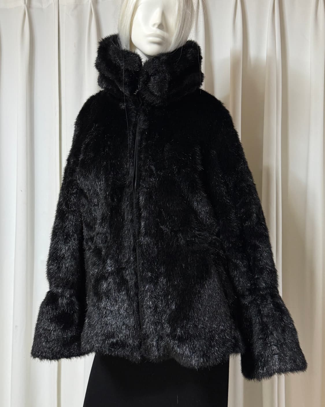 빈티지 Faux 퍼 코트 자켓 상품이미지5