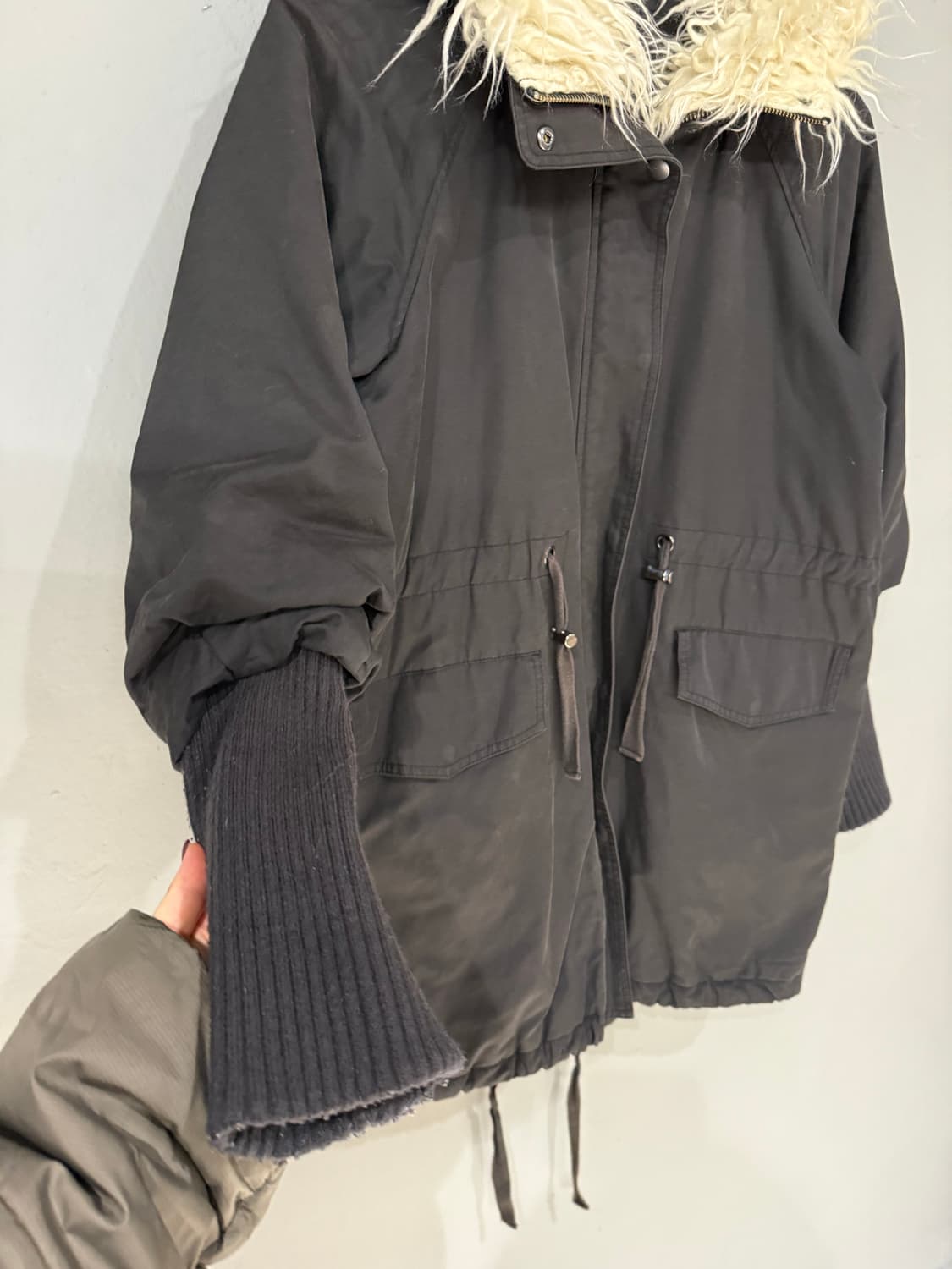 fur trimming detail field jacket 상품이미지8