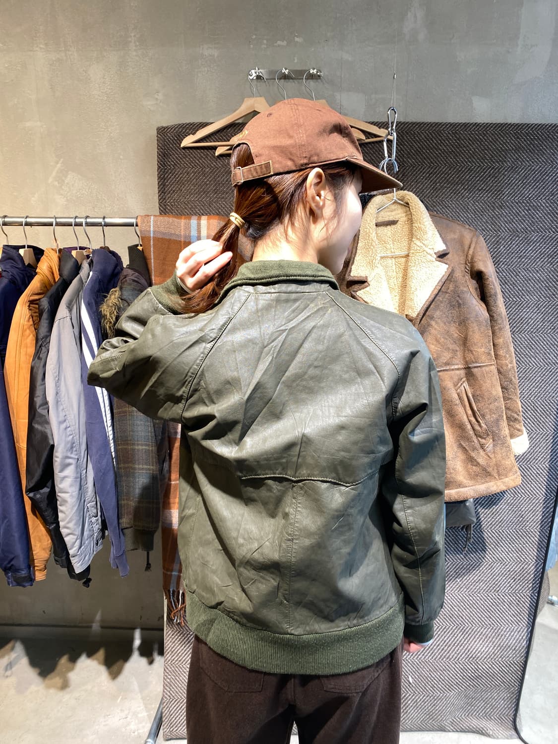 빈티지 레더자켓xs 상품이미지6