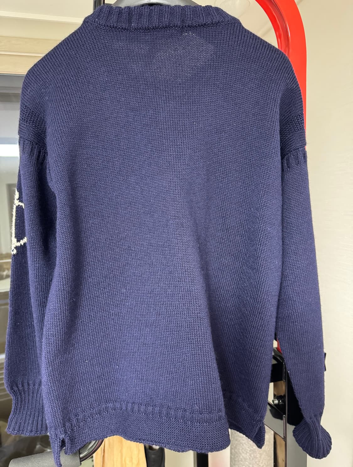 건지울른스 피셔맨 홀가먼트 가디건 - 네이비 상품이미지2