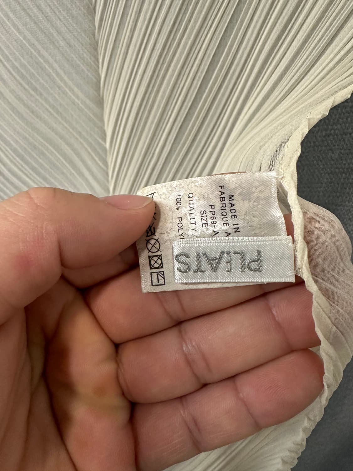 PLEATS PLEASE ISSEY MIYAKE 플리츠 플리즈 스카프 상품이미지2