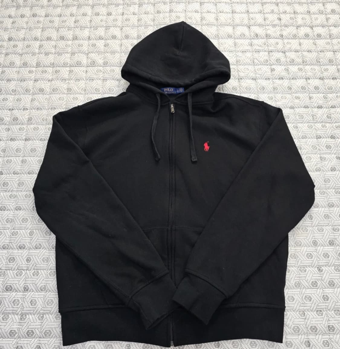 폴로 랄프로렌 블랙 후드집업 95 상품이미지1