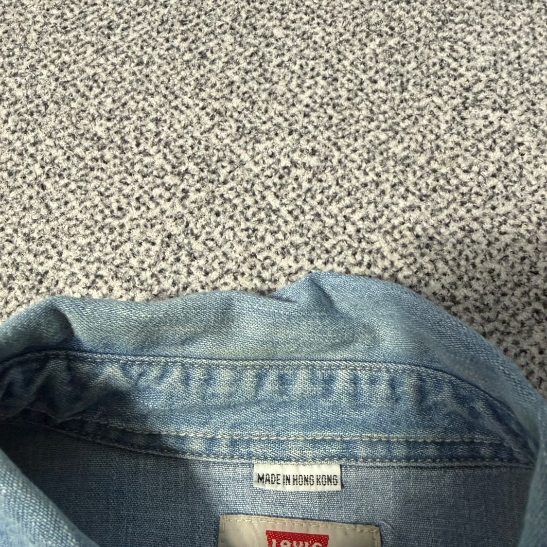 리바이스 웨스턴 데님 셔츠 상품이미지4