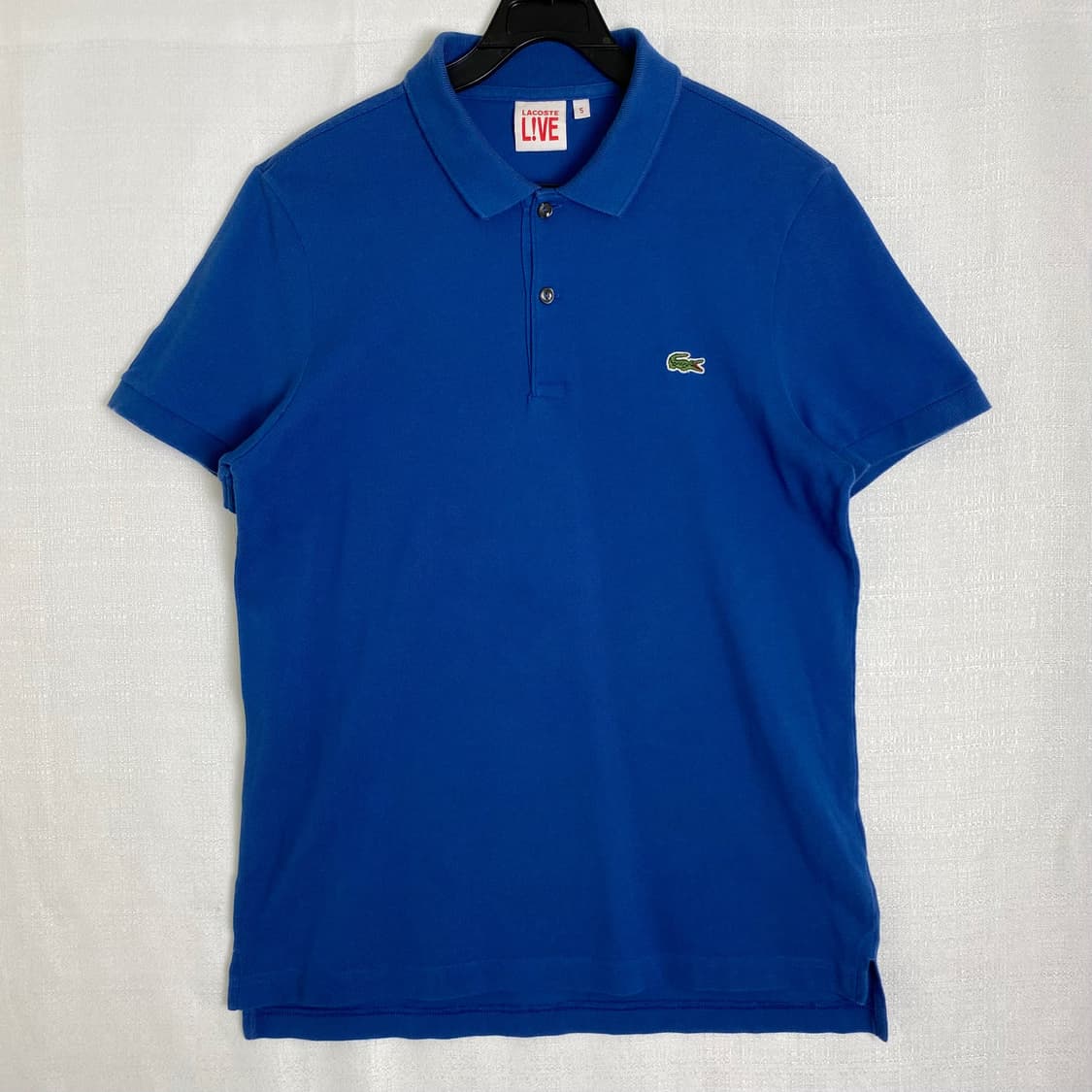 라코스테 라이브 pk 카라 반팔 티셔츠 블루 상품이미지1
