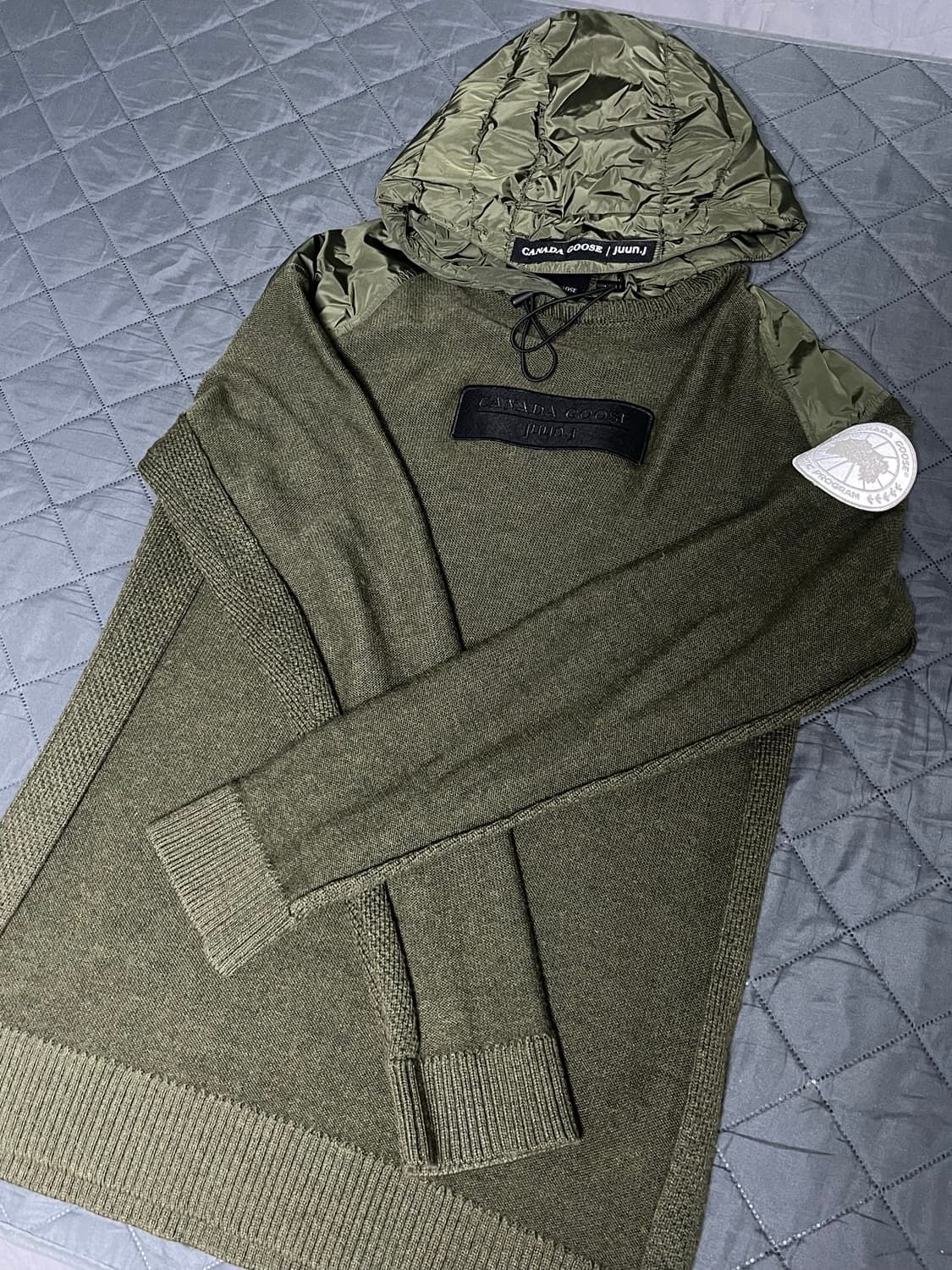 캐나다구스X준지 애쉬크로프 후드니트 M 상품이미지4